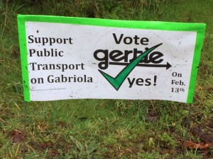 Gertie lawn sign